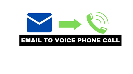 convert email to voice phone call