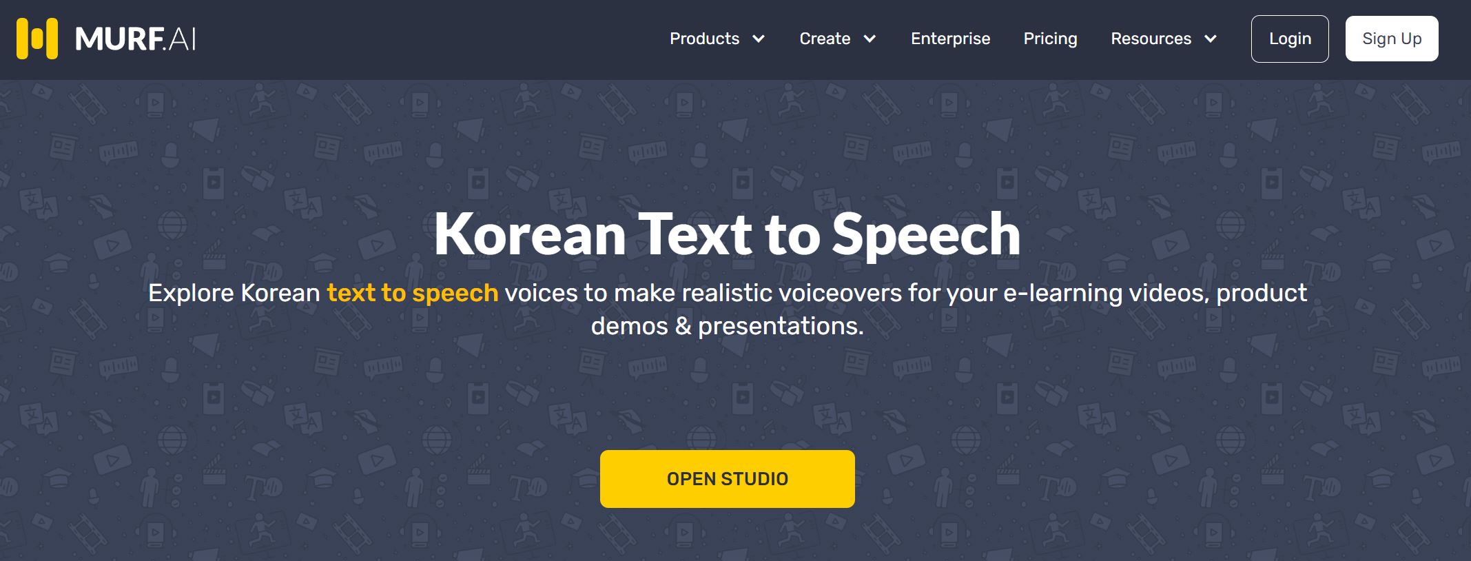 murf ai korean text to speech